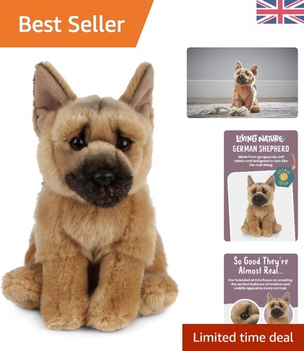 Cuddly 21cm german shepherd - 21cm,
