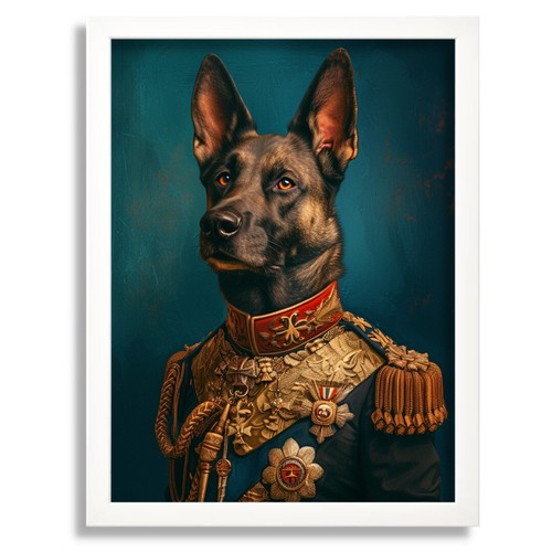 German shepherd general - general, art