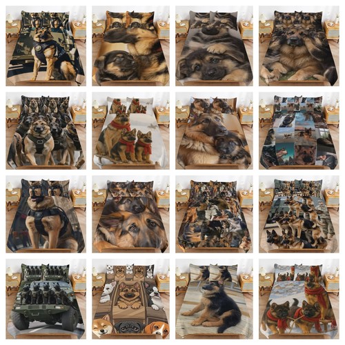 German shepherd dog - dog, duvet