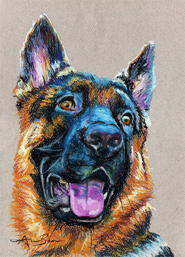 German shepherd dog original - shepherd,