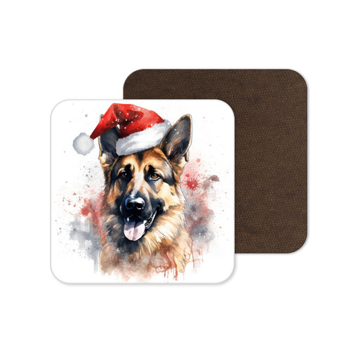 Watercolour german shepherd - watercolour,