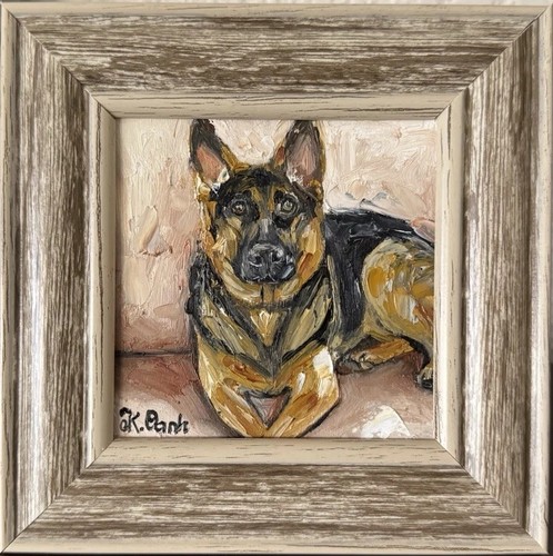 Hand painted oil painting - painted,