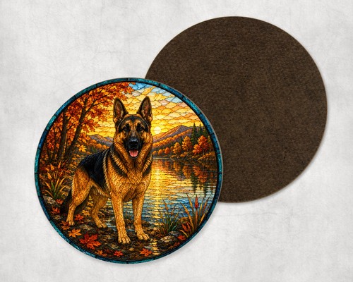German shepherd dog autumn - german,