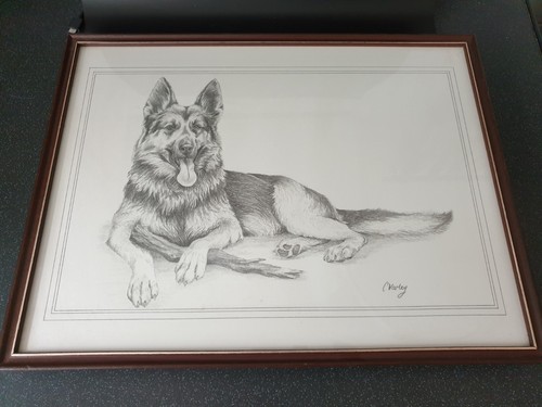 Vintage varley framed german - c,