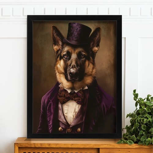 German shepherd purple - shepherd,