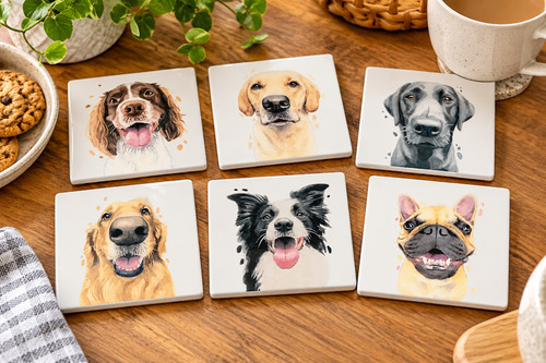 Dog breed design single - breed,