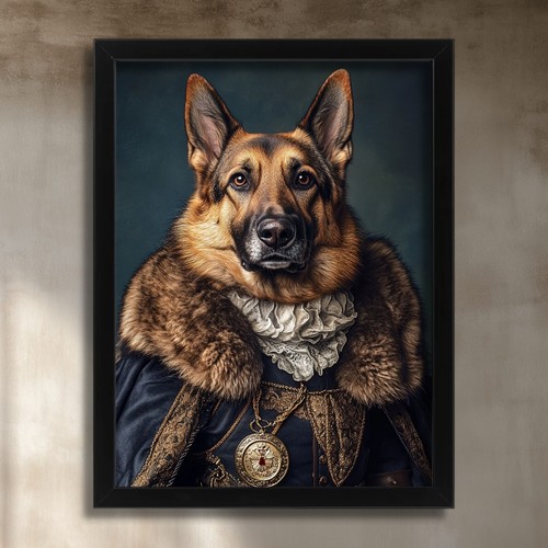 German shepherd noble - german,