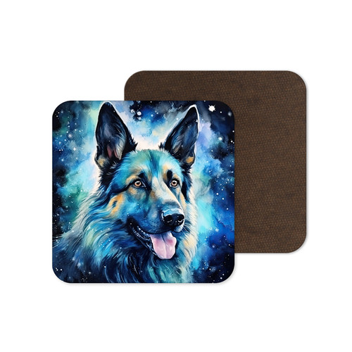 German shepherd dog - german, galaxy