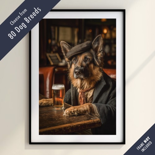 Funny dog drinking - drinking, at