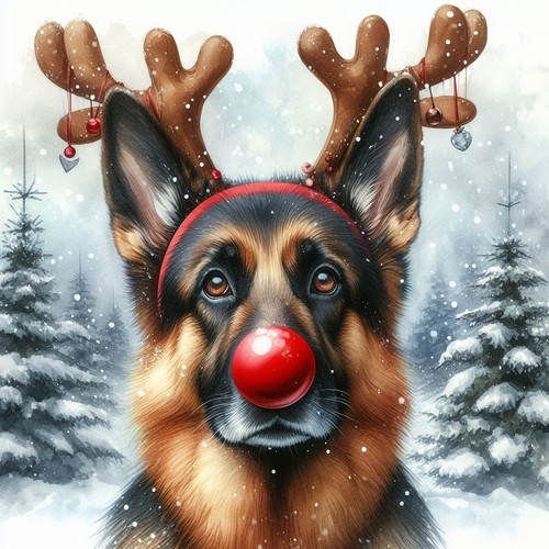 Single luxury german shepherd - luxury,